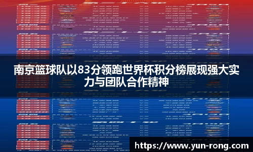 南京篮球队以83分领跑世界杯积分榜展现强大实力与团队合作精神